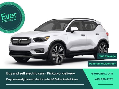 Used 2022 Volvo XC40 P8 Recharge Plus AWD/4WD image 1