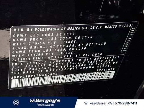 New 2026 Volkswagen Taos SE AWD/4WD image 22