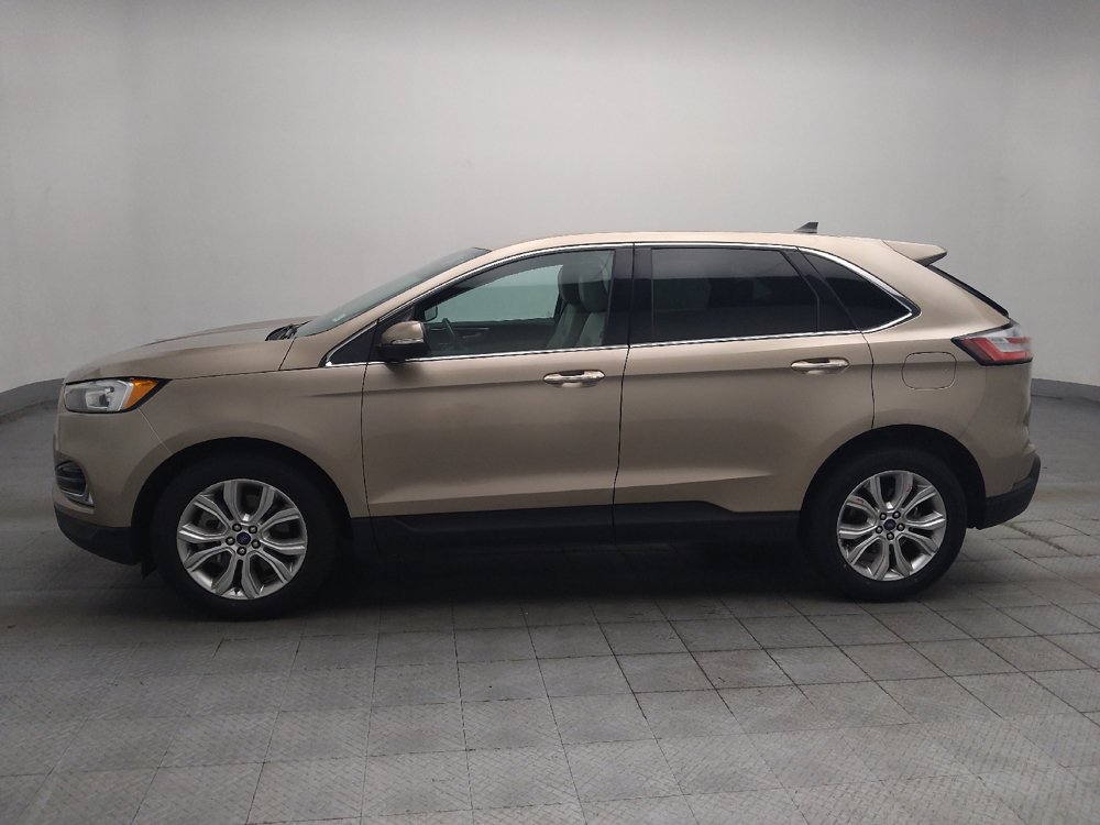Used 2021 Ford Edge Titanium w/ Cargo Accessory Package FWD image 2