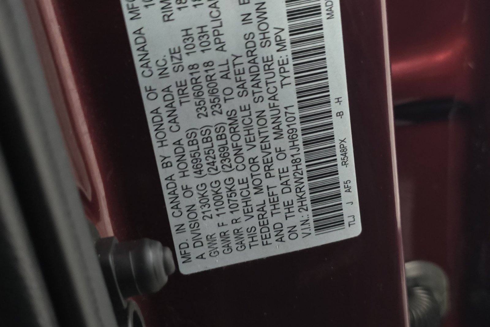 Used 2018 Honda CR-V EX-L image 27