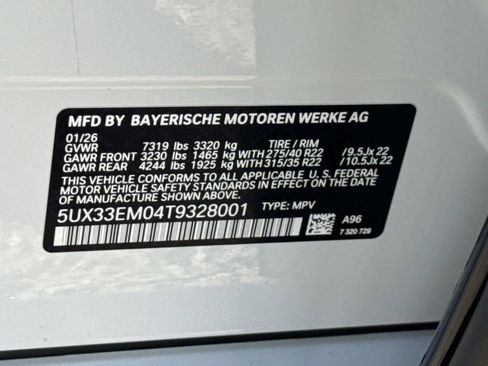 New 2026 BMW X7 M60i image 31