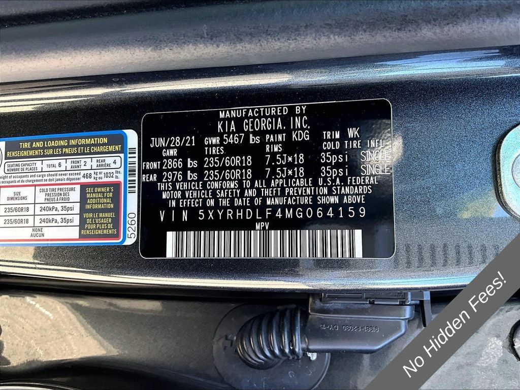 Used 2021 Kia Sorento EX AWD/4WD image 28