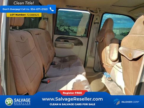 Used 2007 Ford F250 4x4 Crew Cab Super Duty image 13