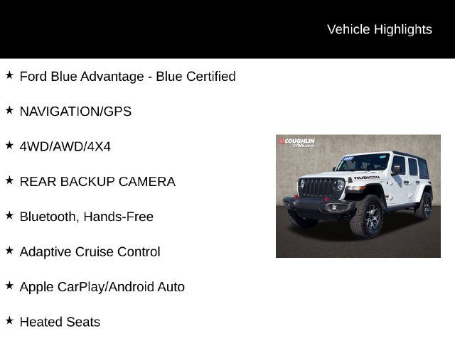 Used 2021 Jeep Wrangler Unlimited Rubicon AWD/4WD image 2