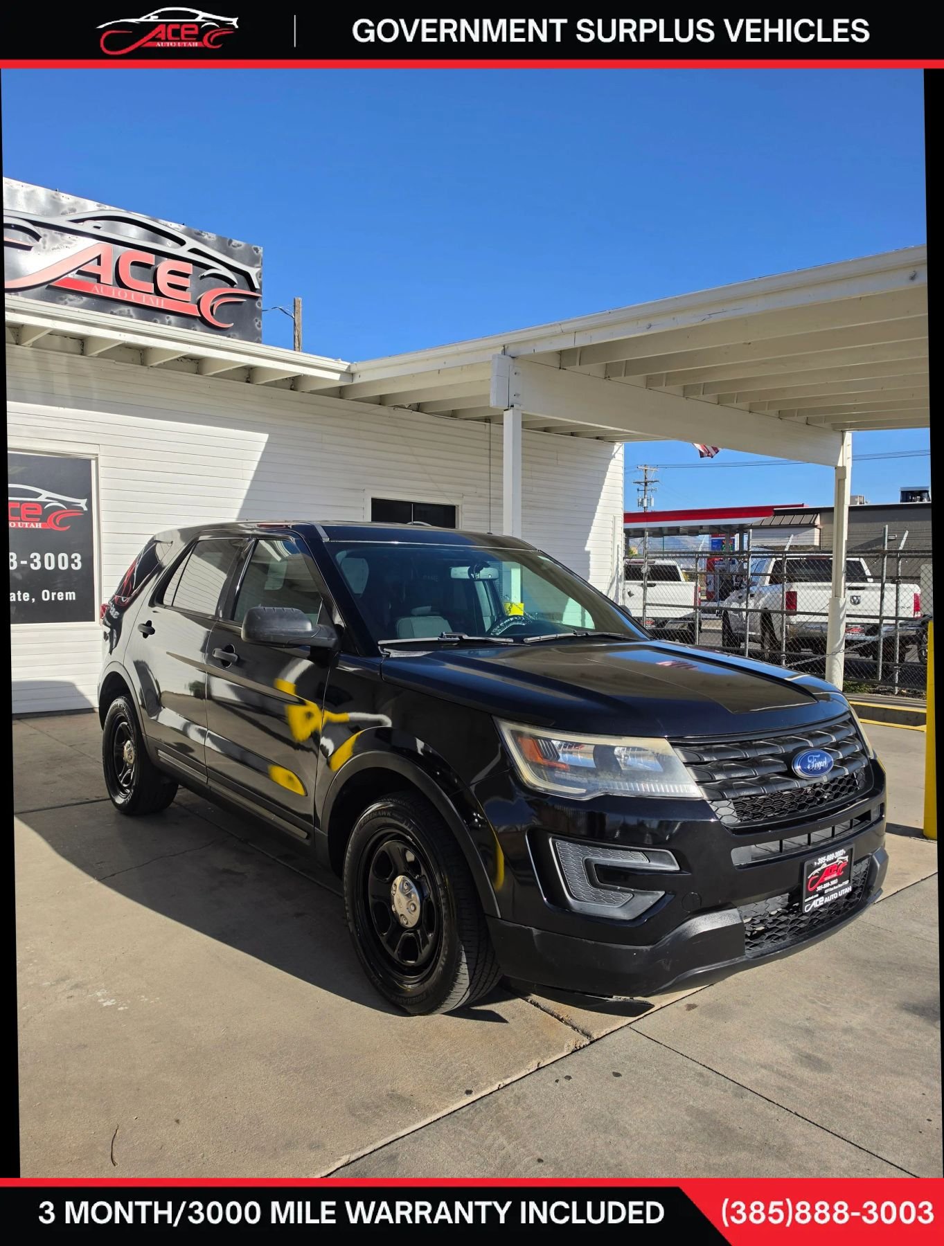 Used 2017 Ford Explorer 4WD Police Interceptor image 1