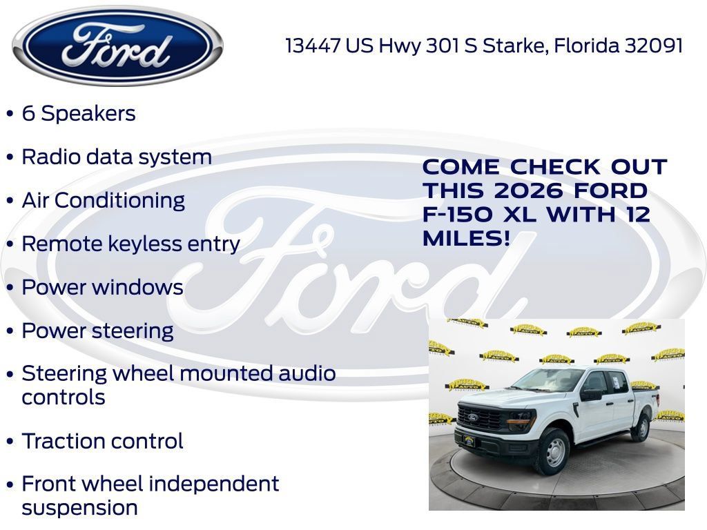 New 2026 Ford F150 XL AWD/4WD image 20