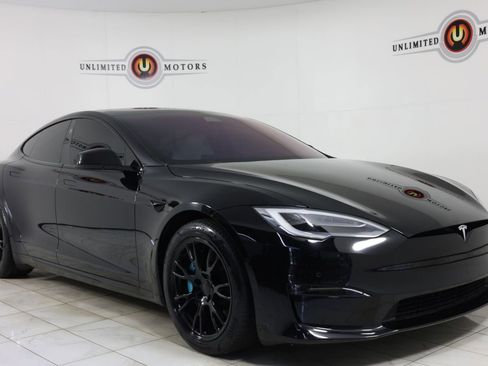 Used 2021 Tesla Model S Plaid AWD/4WD image 38
