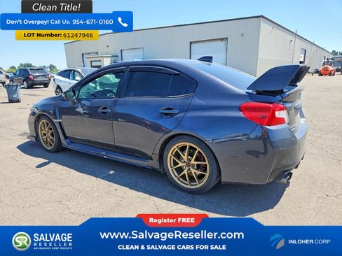 Used 2017 Subaru WRX Limited AWD/4WD image 3