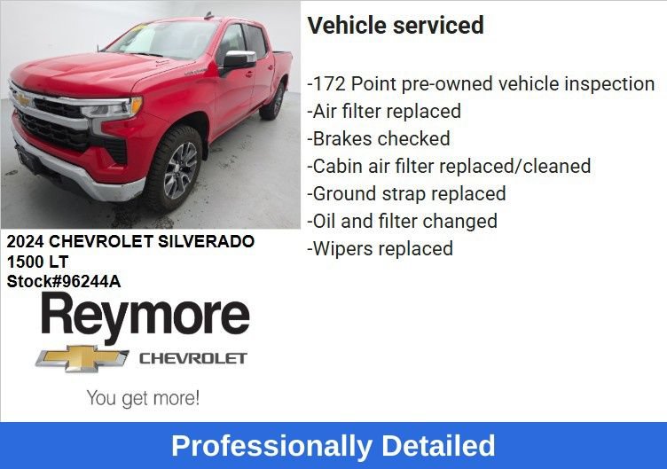 Used 2024 Chevrolet Silverado 1500 LT AWD/4WD image 50