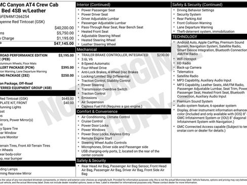 Used 2021 GMC Canyon AT4 AWD/4WD image 3
