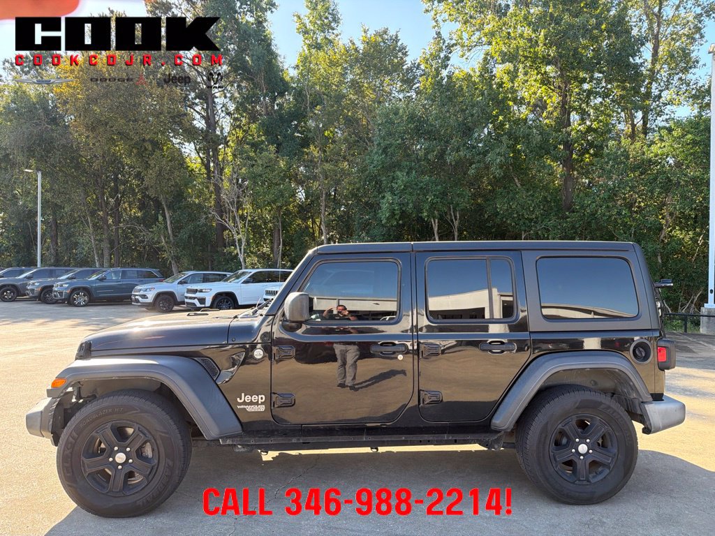 Used 2019 Jeep Wrangler Unlimited Sport S AWD/4WD image 2