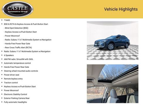 Used 2025 Subaru Outback Premium image 4