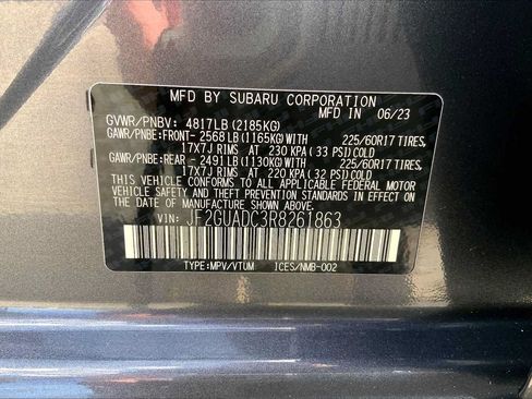 Certified 2024 Subaru Crosstrek 2.0i Premium AWD/4WD image 34