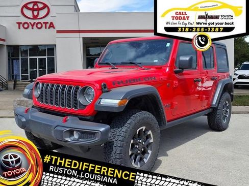 Used 2025 Jeep Wrangler Unlimited Rubicon AWD/4WD image 1