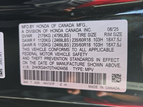 Certified 2026 Honda CR-V EX-L image 35