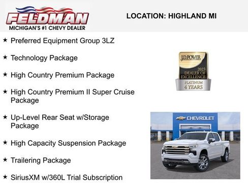 New 2026 Chevrolet Silverado 1500 High Country image 3