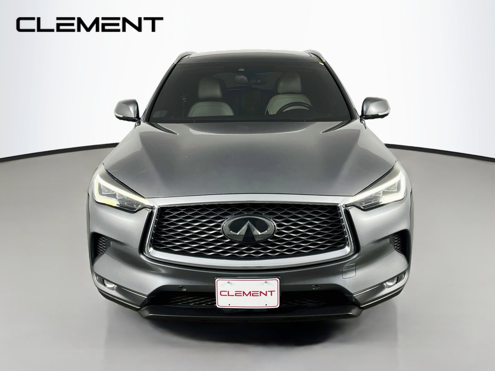 Used 2021 INFINITI QX50 Autograph w/ Premium White Leather Package AWD/4WD image 2