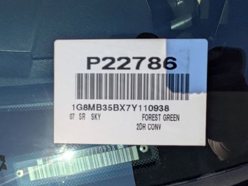 Used 2007 Saturn Sky w/ Premium Trim Pkg image 25