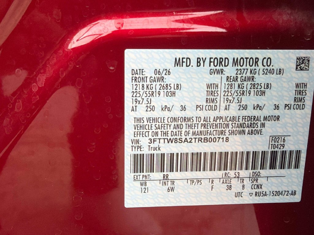 Used 2026 Ford Maverick Lariat w/ Black Appearance Package AWD/4WD image 34