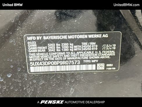 Used 2023 BMW X3 sDrive30i w/ Convenience Package RWD image 22