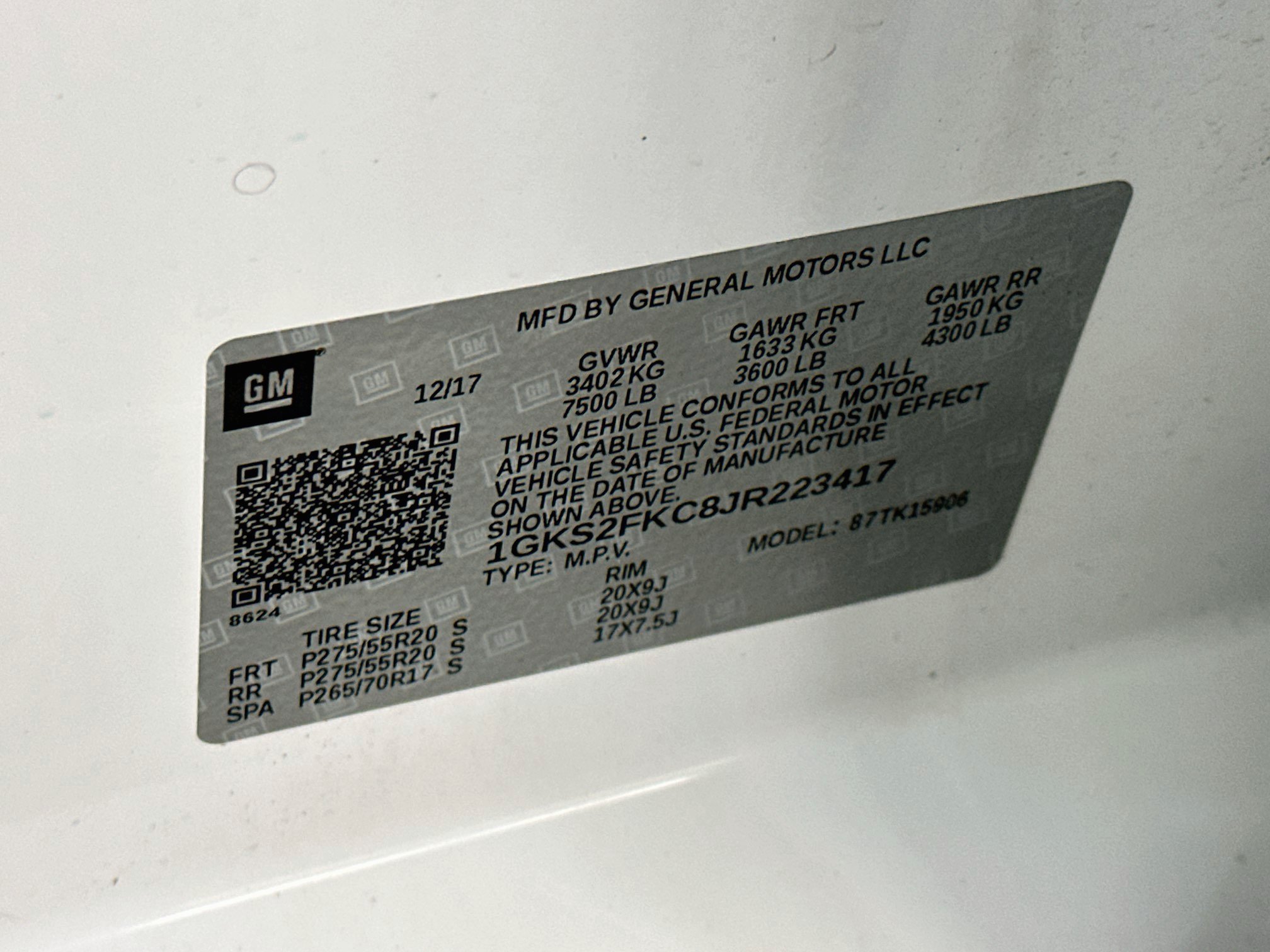 Used 2018 GMC Yukon XL SLE w/ SLE Value Package AWD/4WD image 12