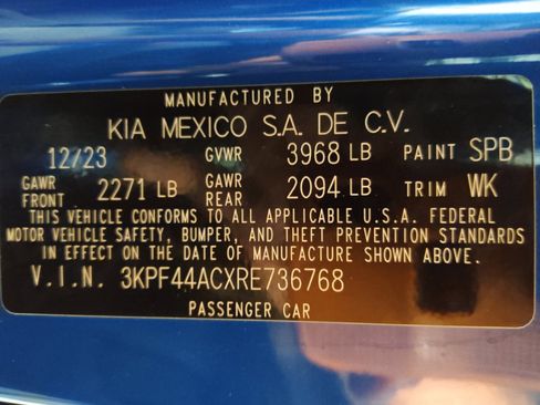 Used 2024 Kia Forte GT w/ Option Group 015 FWD image 33