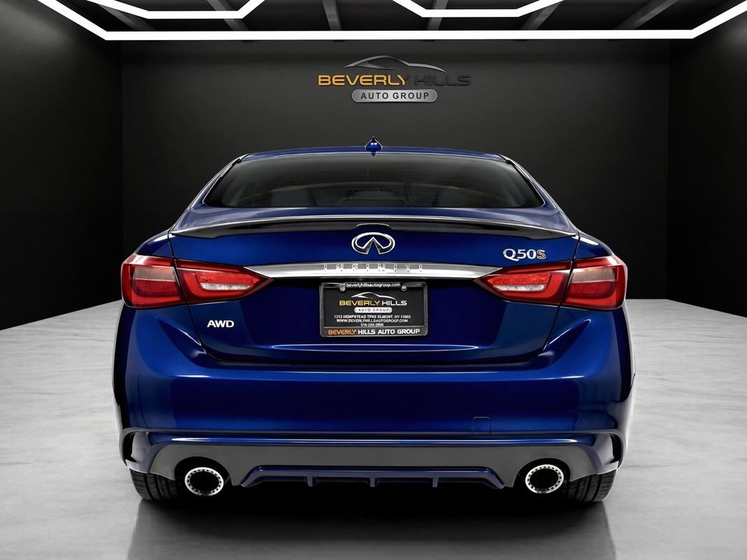 Used 2019 INFINITI Q50 Red Sport 400 AWD/4WD image 4