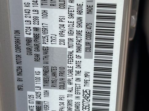 Used 2025 MAZDA CX-5 AWD 2.5 S w/ Select Package image 24