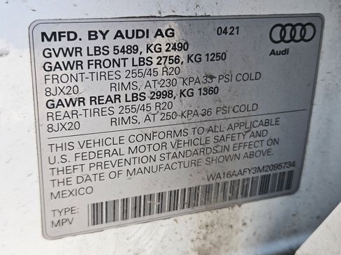 Used 2021 Audi Q5 Prestige image 36