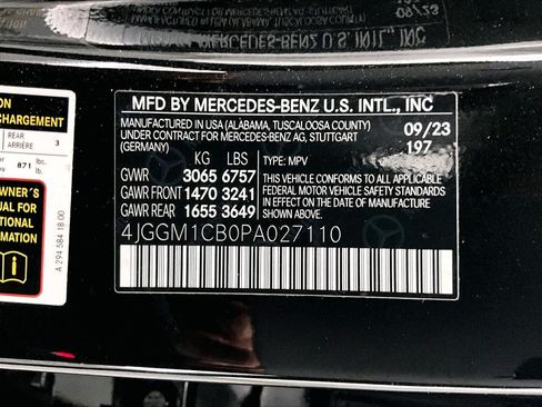 Certified 2023 Mercedes-Benz EQE 350+ 4MATIC SUV image 31