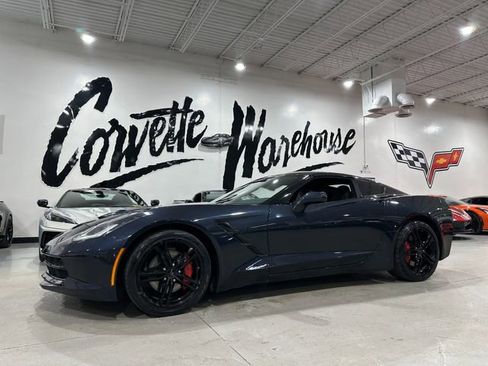 Used 2016 Chevrolet Corvette Stingray Coupe w/ Carbon Flash Badge Package image 1