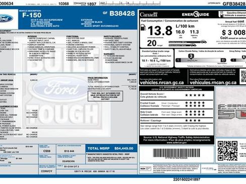 Used 2016 Ford F150 XLT w/ Equipment Group 302A Luxury image 26