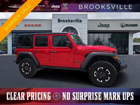 Certified 2025 Jeep Wrangler Unlimited Rubicon AWD/4WD image 1