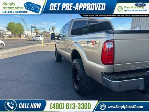 Used 2011 Ford F350 Lariat w/ Lariat Ultimate Pkg AWD/4WD image 10