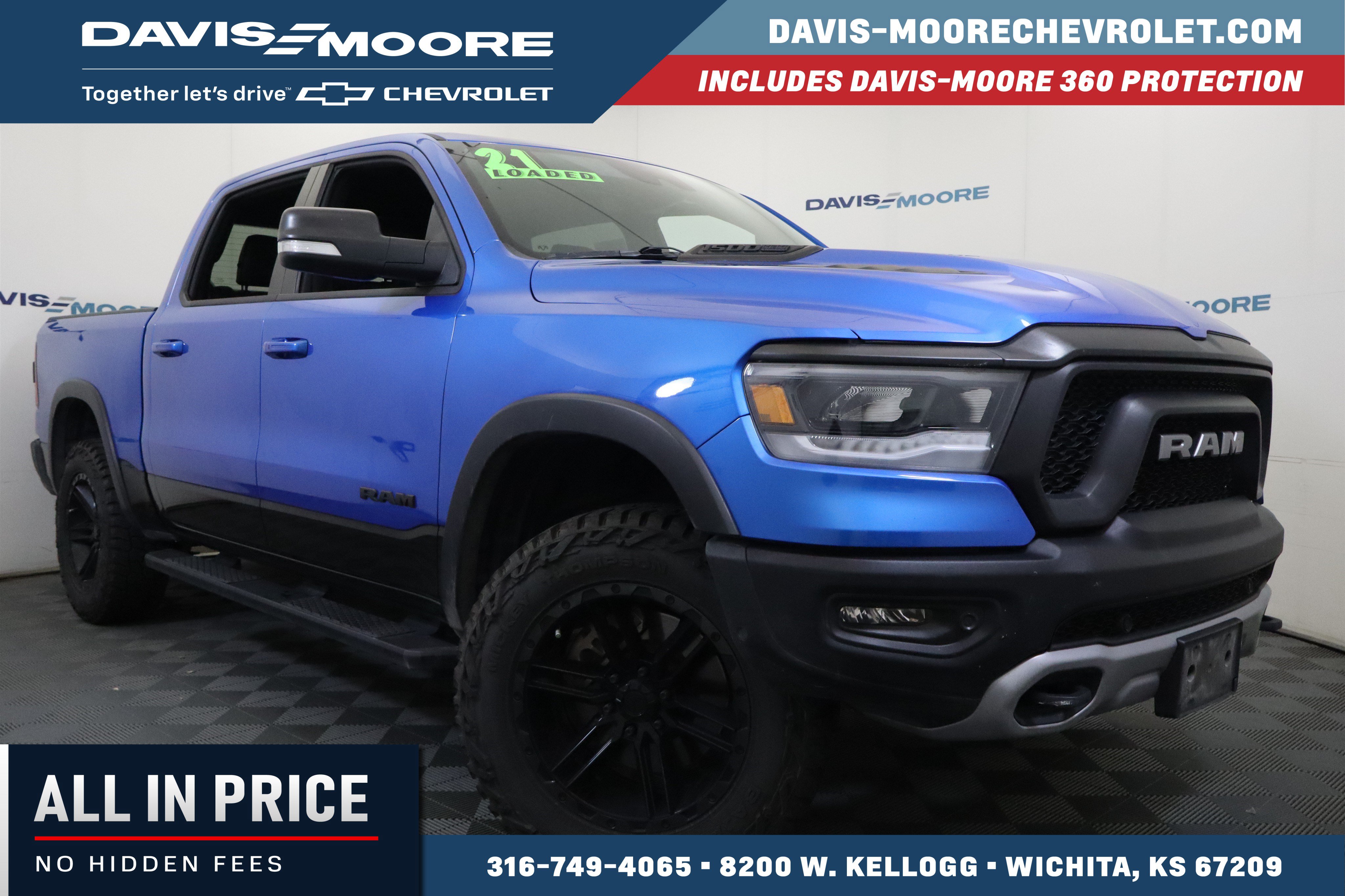 Used 2021 RAM 1500 Rebel w/ Rebel Level 2 Equipment Group AWD/4WD image 1