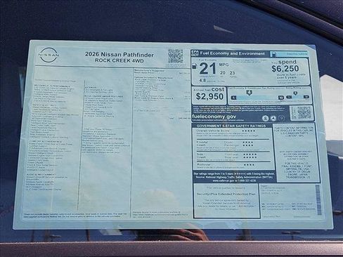 New 2026 Nissan Pathfinder Rock Creek AWD/4WD image 17