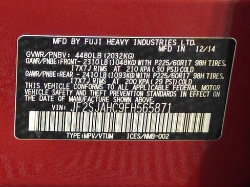 Used 2015 Subaru Forester 2.5i Limited AWD/4WD image 41