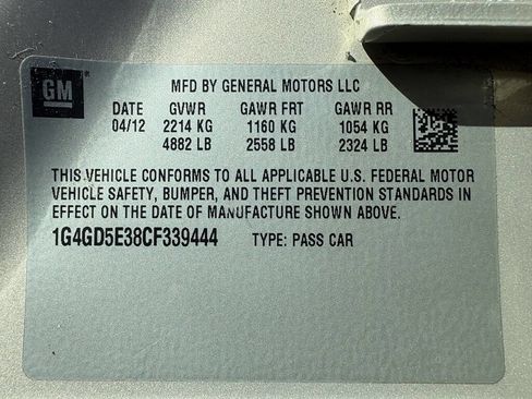 Used 2012 Buick LaCrosse Premium image 13