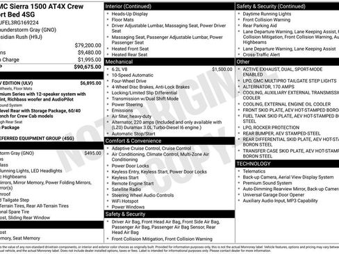 Used 2024 GMC Sierra 1500 AT4X w/ AT4X AEV Edition image 5