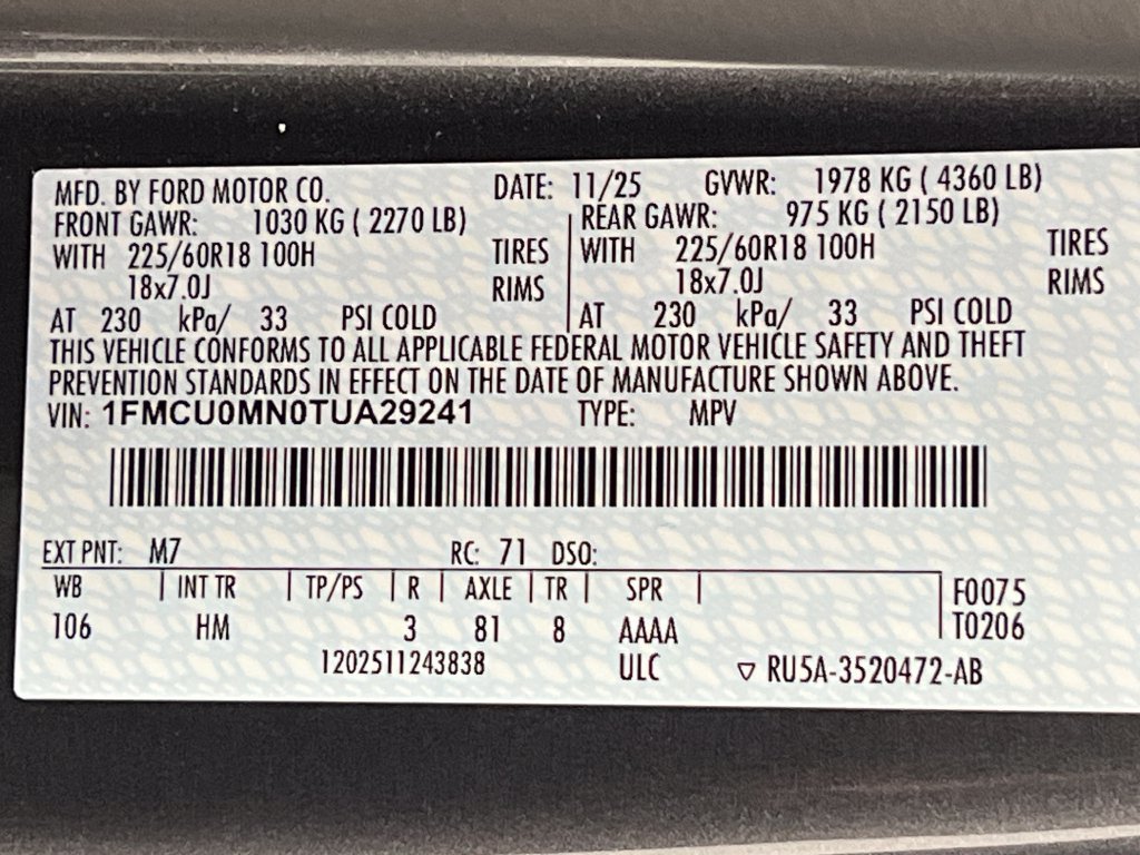 Used 2026 Ford Escape ST-Line FWD image 73
