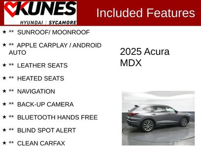 Used 2025 Acura MDX SH-AWD w/ Technology Package