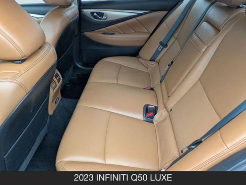 Certified 2023 INFINITI Q50 Luxe w/ Cargo Package RWD image 15