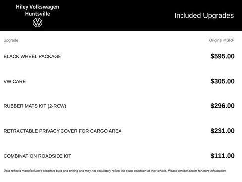 Used 2026 Volkswagen Atlas SE w/ Black Wheel Package image 2