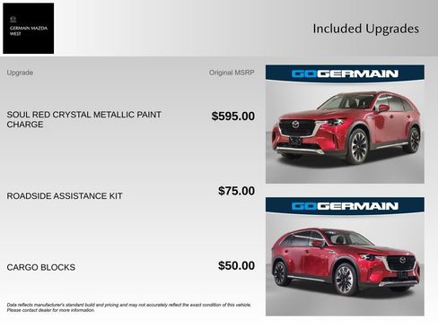 Certified 2024 MAZDA CX-90 Plug-In Hybrid w/ Premium Pkg image 9