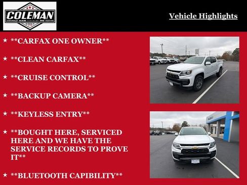 Used 2022 Chevrolet Colorado W/T w/ Custom Special Edition image 6