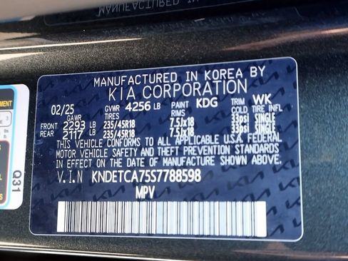 Used 2025 Kia Seltos SX w/ SX Sunroof Package AWD/4WD image 48