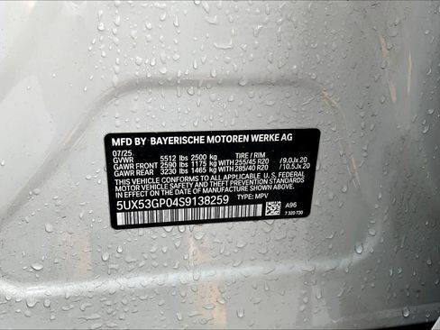 Certified 2025 BMW X3 xDrive30 AWD/4WD image 35