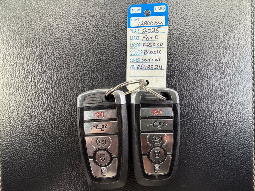 Used 2025 Ford F250 Lariat w/ Black Appearance Package AWD/4WD image 12