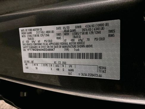 Used 2022 Ford F250 Lariat w/ Tremor Off-Road Package image 33