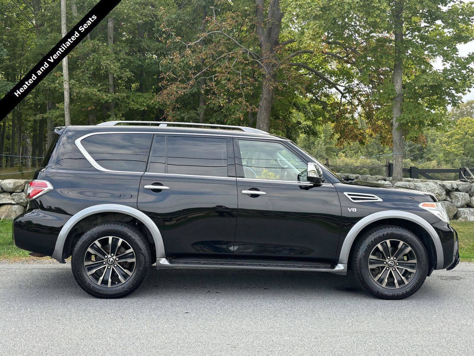 Used 2018 Nissan Armada Platinum w/ Captain Seat Package AWD/4WD image 2